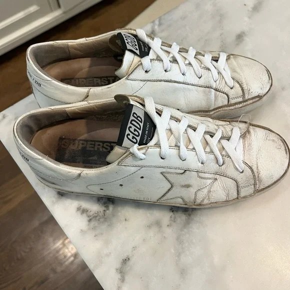 Authentic Golden Goose Sneakers Size 40 - Picture 2 of 7